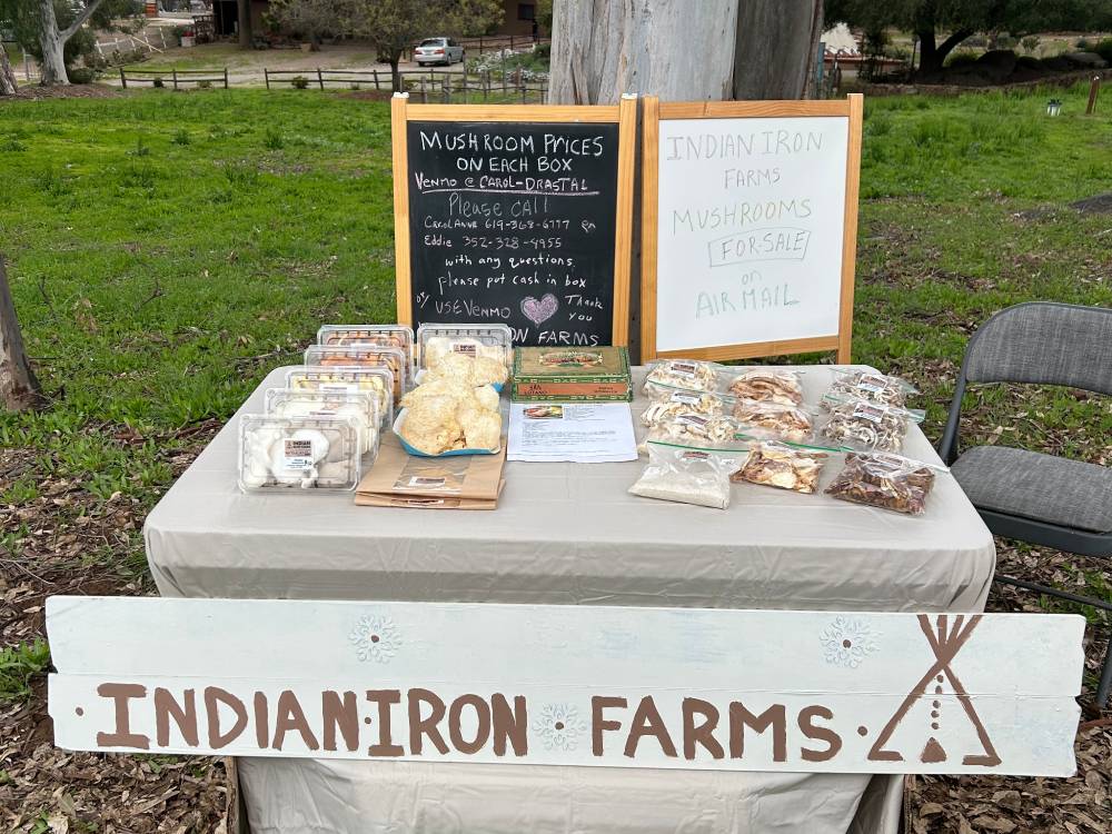 Farm Stand on Air Mail - Purchase Organic Mushrooms in San Diego County