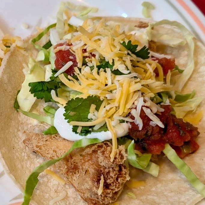 Lions Mane Mushroom Tacos