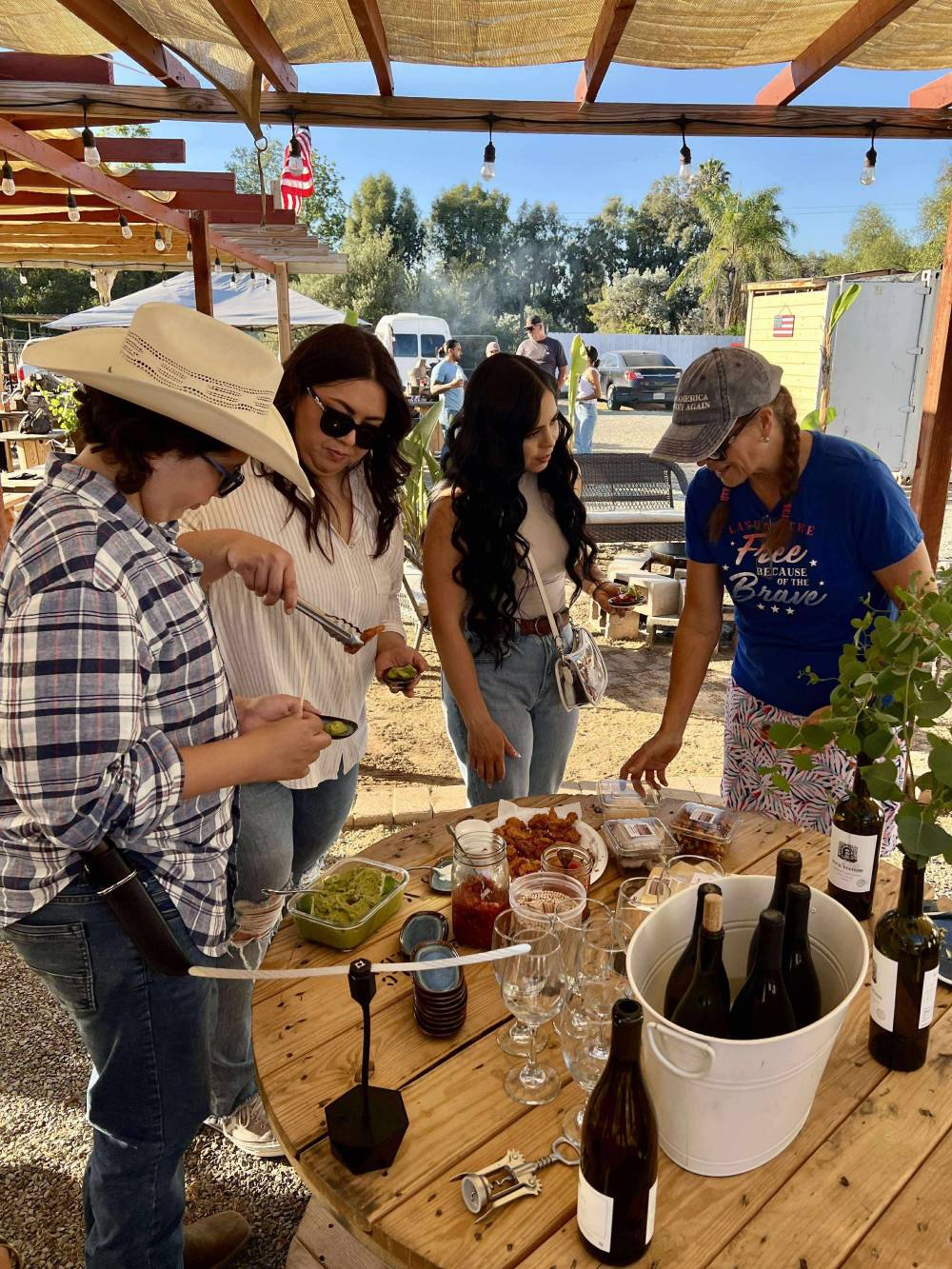 Carol Anne Serving to First Responders and Cal Fire